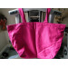 Сумка тоут Victoria's Secret PINK Purple & White zip up Big Shoppers Gym Tote BAG Purs